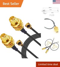 U.FL Mini PCI to RP SMA Pigtail Antenna WiFi Router Cable Antenna NGFF Interf...