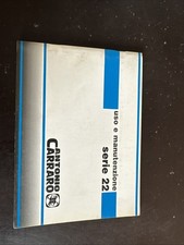 Manuale Uso E Manutenzione Antonio Carraro Serie 22