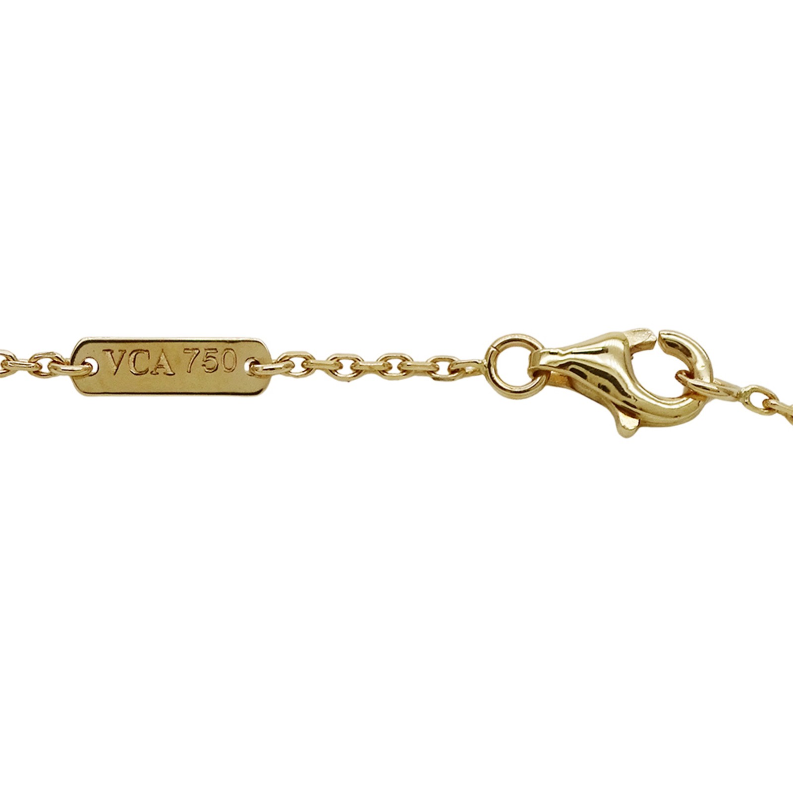 Van Cleef & Arpels Lucky Alhambra Star Necklace for Women, 750YG M... GZl1fd93 thumbnail 6