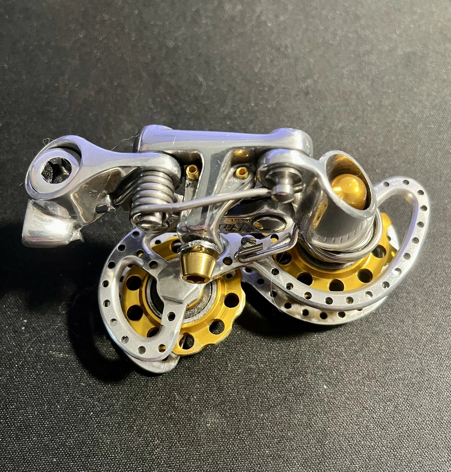 Huret Jubilee Schaltwerk 5/6/7 fach nur 105g neuwertig für Campa-Schaltauge! - Bild 4 von 4