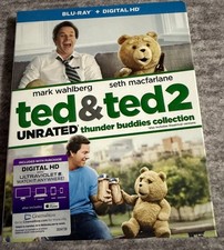 Ted & Ted 2 Unrated (Blu-ray 2 Disc Set, 2015)