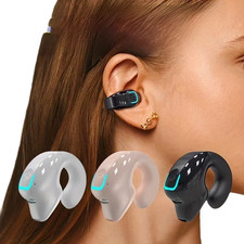  Wireless Bone Conduction Earphones   TWS Bluetooth Headset with Mic  Noise