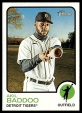 2022 Topps Heritage Akil Baddoo Detroit Tigers #300
