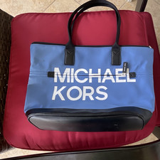 Michael Kors Sport Large Zip Tote, Blue Logo ...
