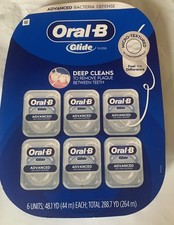 Oral-B Glide Advanced Bacteria Defense Loss Floss 6 Pack