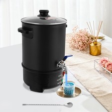 6L Electric Wax Melter with Temperature Control Beeswax Melting Pot Machine Spa