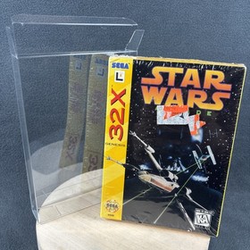 SEGA Genesis 32X - Star Wars Arcade w/ Box Protector - New/Sealed