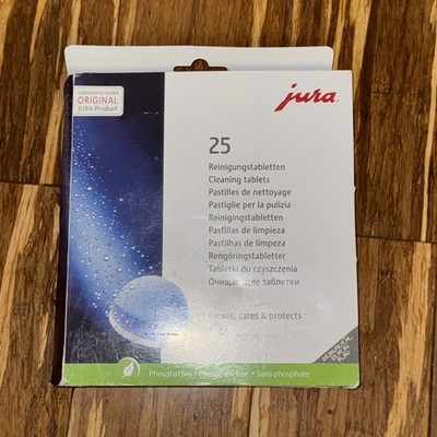 Jura 3-Phase Cleaning Tablets 25045 For All Espresso Machines - 25 Count