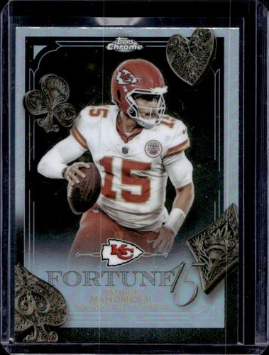 2025 Topps Chrome Patrick Mahomes II Refractor (RAW)