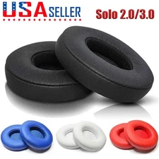 2 Replacement Ear Pad Cushion for Beats by Dr Dre Solo 2.0 3.0 Headset US