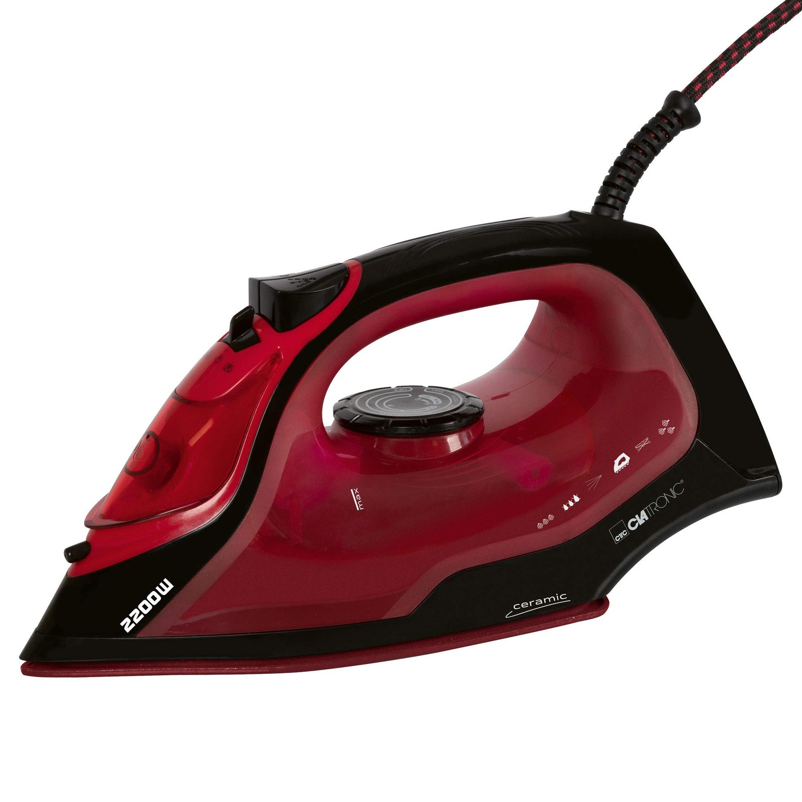 Ferro da Stiro Clatronic 2200W Ceramica - Stirare non è mai stato così facile