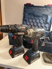 Bosch Professional GSB 18 V-LI Combi Drill & GDR 18 V-LI Impact Driver Twin Kit