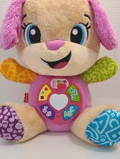 Fisher-Price Laugh Learn Smart Stages Sis Plush Puppy Interactive Toy
