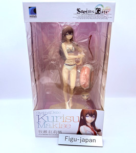 Costume da bagno Makise Kurisu figura BEACH QUEENS Steins Gate Wave Japan NOS