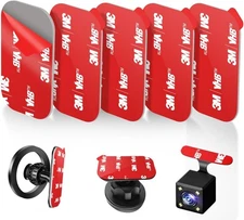 volport 5 Pack 3M Automotive Double Sided Adhesive Tape, Heavy Duty Gray 