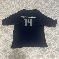 Seattle Seahawks DK Metcalf 14 NFL Long Sleeve T-Shirt Kids XL