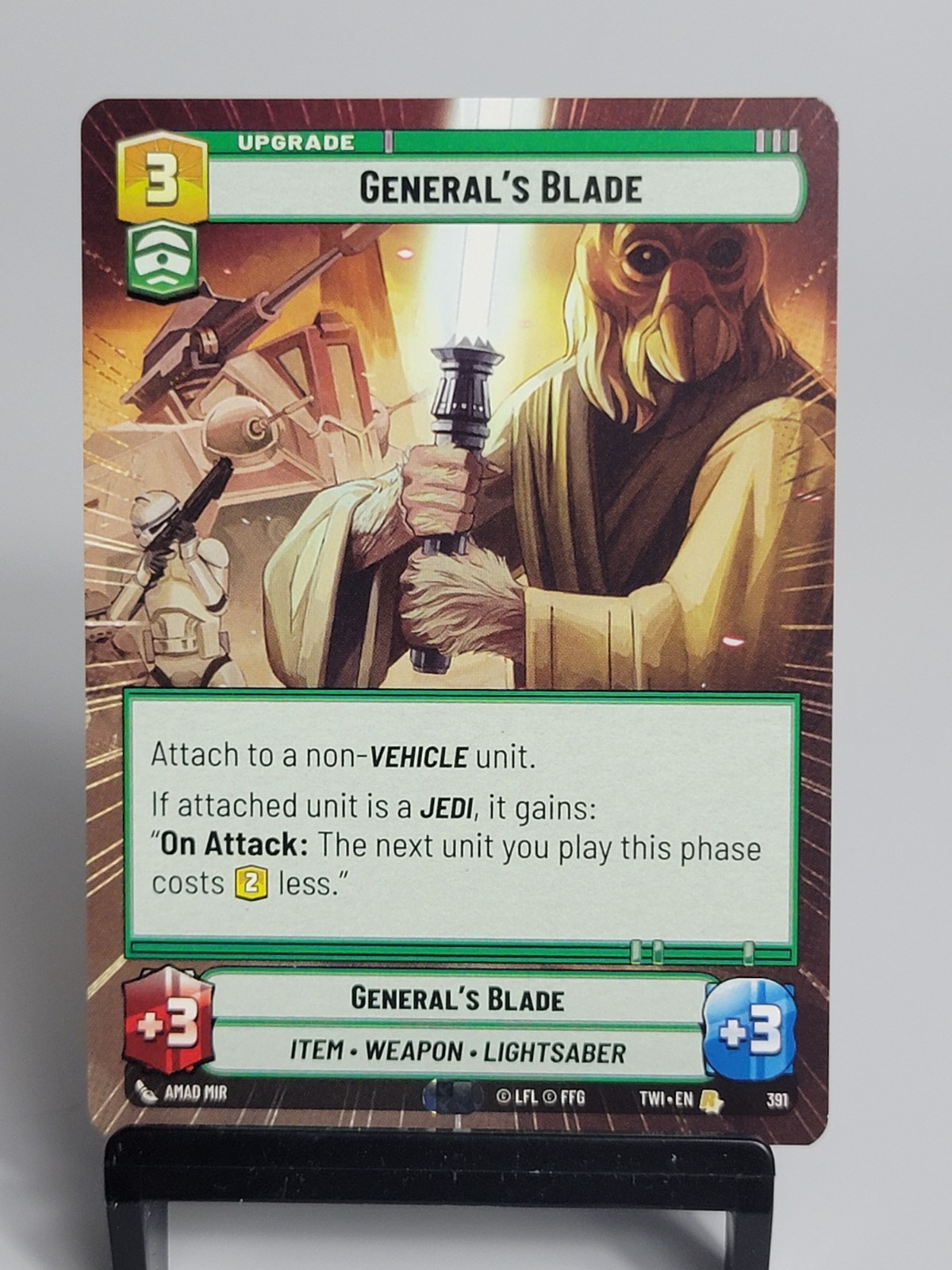Star Wars Unlimited - TWI - General's Blade - Hyperspace