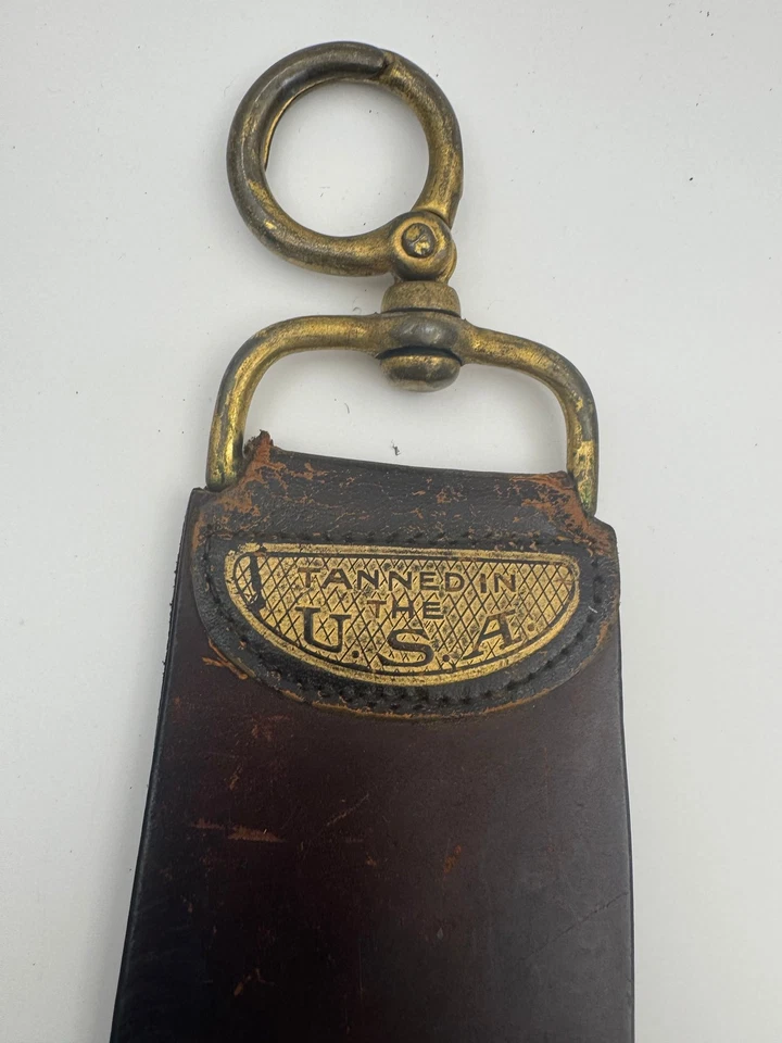 Vintage Barbershop Razor Strop Wilbert 6535 - Image 4 of 4