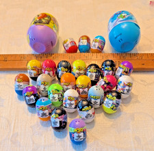 Vtg Lot Mighty Beanz Hungry Zombie Werewolf  Invisible 2017 Graphic Mini Toy