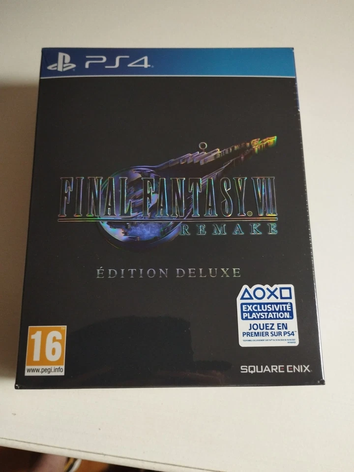 Final Fantasy VII Remake - Édition Deluxe (Sony PlayStation 4, 2020)