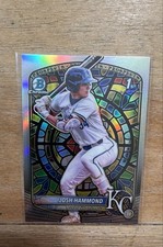 2025 Bowman Draft - Chrome Josh Hammond #BDC-185 Etched in Glass Variation (RC)
