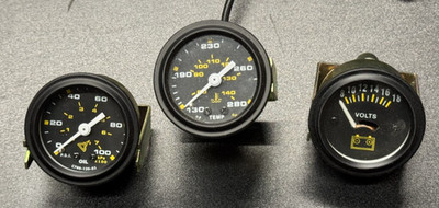 Equus Gauge Cluster Kit - Oil - Temp - Volts C700-120-03