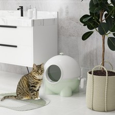 Hooded Cat Litter Box