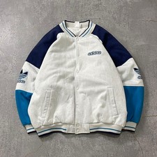 Adidas 90S Made In Taiwan Old Sweatshirts Stadium Jumper Snap Jacket Vintage Lim