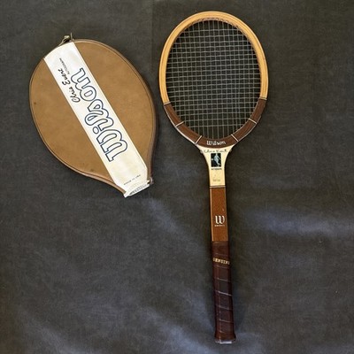 Wilson Chris Evert Model Wooden Tennis Racket, Vintage