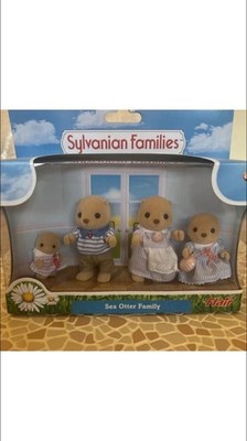 Sylvanian Families Seeotterfamilie neu versiegelt SELTEN Neptun Flair Calico Critter