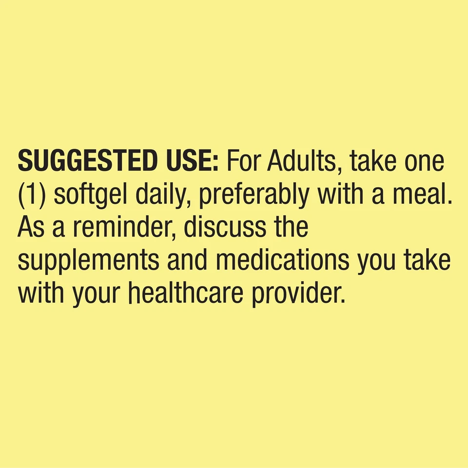 Spring Valley Lutein with Zeaxanthin Softgels, Eye Health, 20 mg, 90 Count - Image 3 of 4