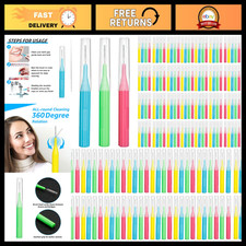 Interdental Brushes Set - Toothpick Flossing Tool for Easy Dental Care 176 Coun