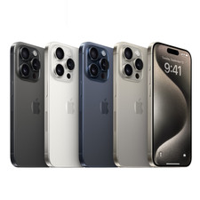 Apple iPhone 15 Pro - 128GB 256GB - Unlocked - - All Colours - Fair Condition