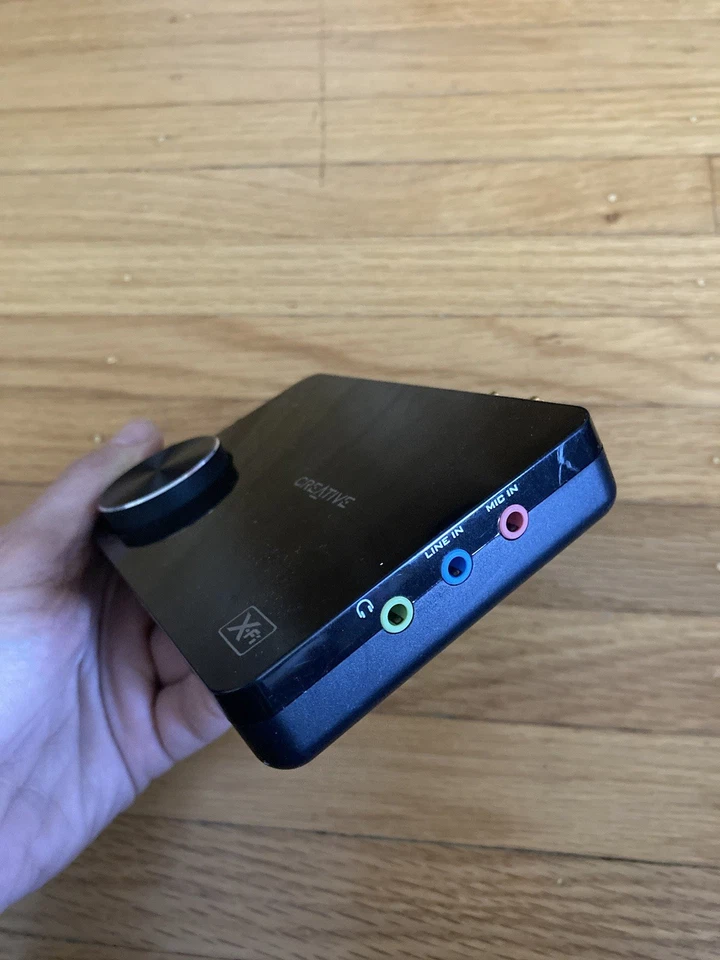 Creative Sound Blaster X-Fi Surround 5.1 USB Sound Card SB1090 Used - Image 2 of 4