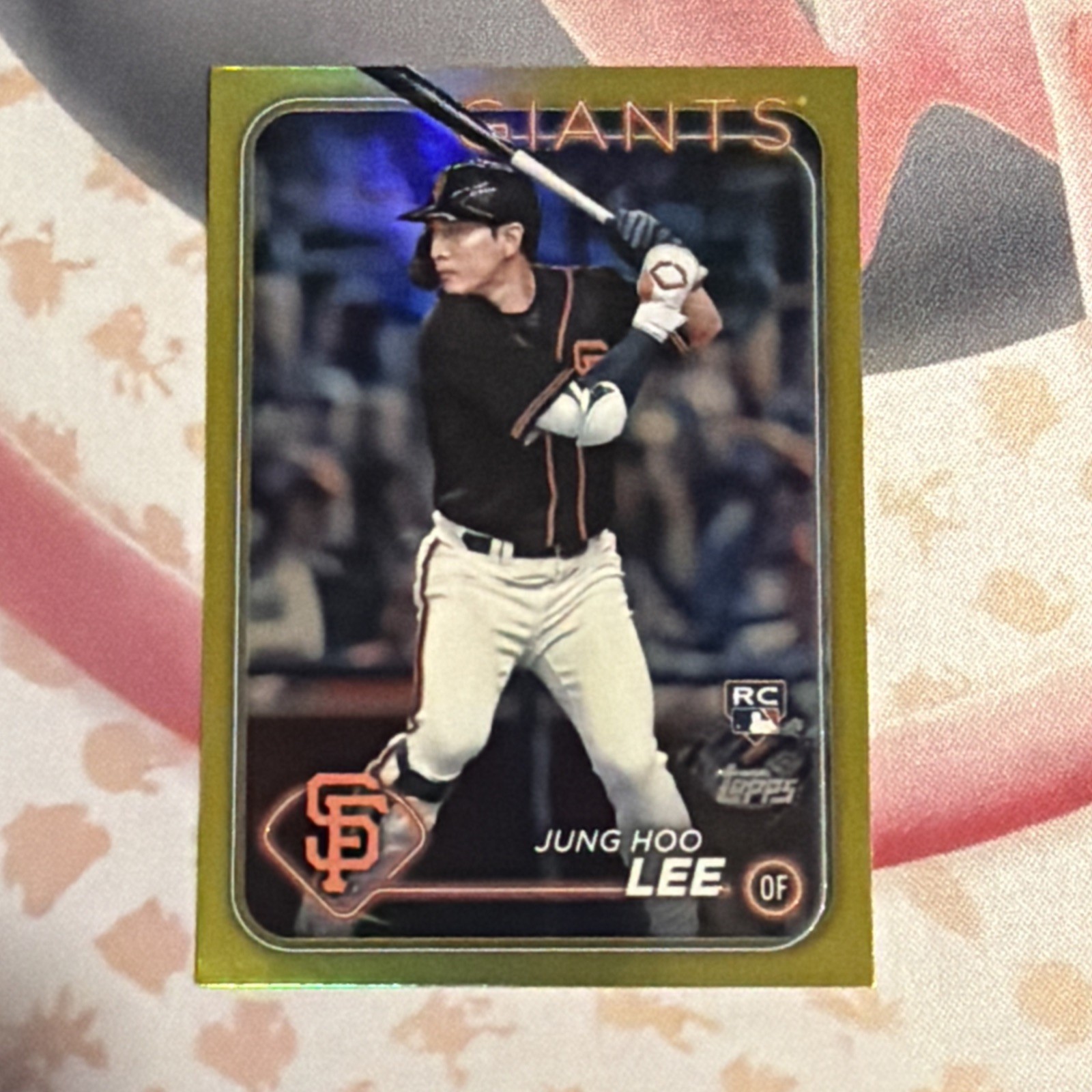 2024 Topps Series 2 - Jung-Hoo Lee #691 Gold Foil (RC)
