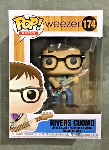 Funko Pop 174 Rivers Cuomo  Pop Figure  Weezer  Rocks