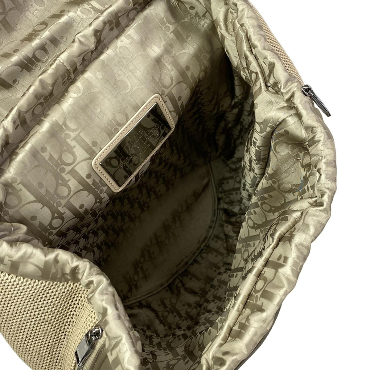 Christian Dior DIOR/ChristianDior Cobra Backpack Khaki Beige  display picture 3