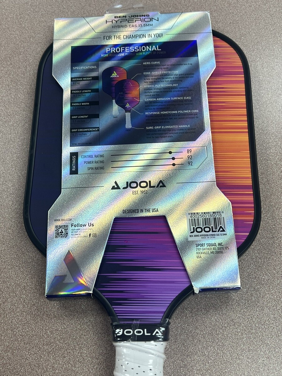 Joola Ben Johns Hyperion Hybrid CAS 13.5 mm Pickleball Paddle