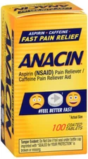 ANACIN TABLETS 100 CT
