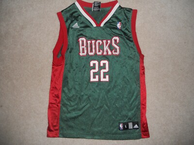 Milwaukee Bucks NBA Basketball Jersey Adidas #22 Michael Redd