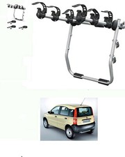 PORTABICI POSTERIORE 3 BICI PER FIAT PANDA ANNO 2007 BICI UOMO DONNA MB