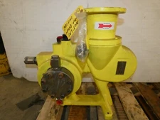 LMI Series G Metering Pump 5 GPH Milton Roy Metering Pump with Baldor VEM3538