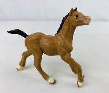 Vintage Horse Toy Figurine PVC Clydesdale Safari Ltd 1991 Retired 3.5”