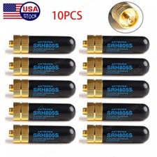 10Pcs SMA Dual Band Female Short Antenna SRH805S for Baofeng UV-5R BF-888s Radio