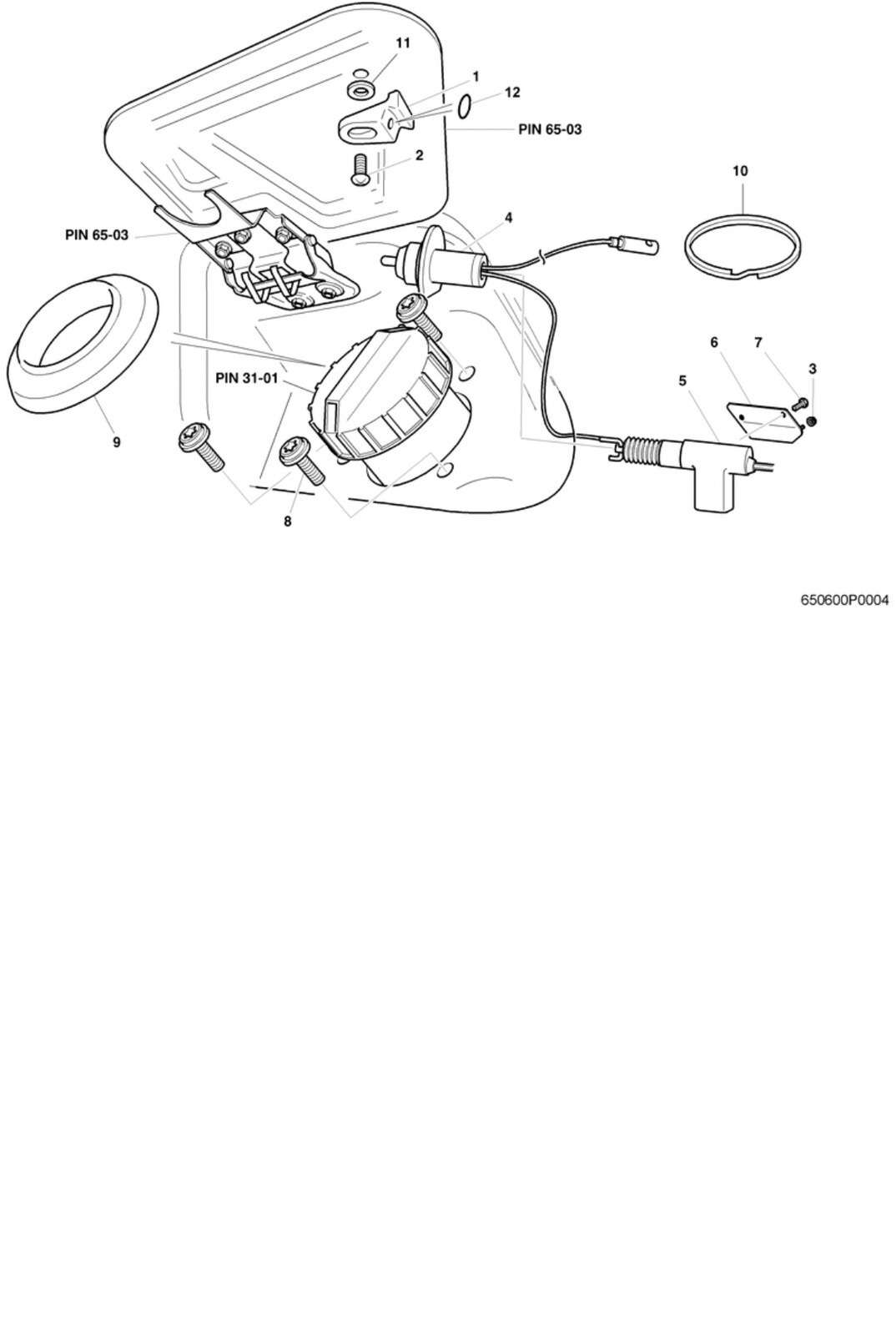 Bentley Arnage Azure Finisher Fuel Gas Tank Filler PP31974PA NEW OEM NLA