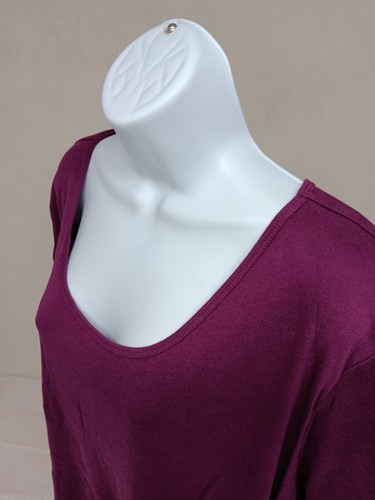 ROAMANS MUJER PLUS 3X TOP CUELLO REDONDO MORADO - Imagen 3 de 10