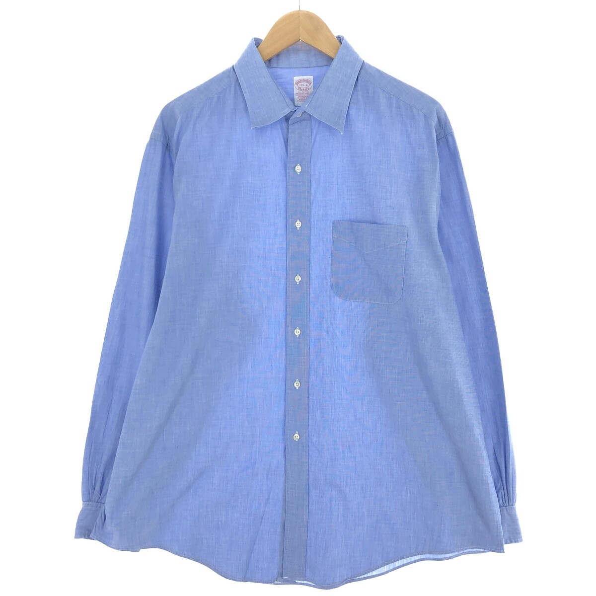 brooks brothers makers usa製　shirt 90'S Brooks Brothers MAKERS Long Sleeve Cotton Shirt Made in