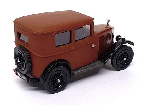 Top Marques 1/43 Scale CRI - 1929 Morris Minor Fabric Saloon - Brown - Picture 2 of 5