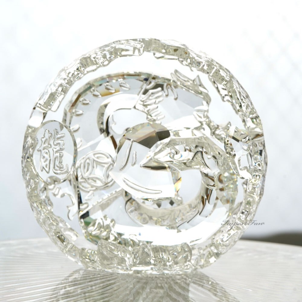 Swarovski Crystal Figurine Chinese ZODIAC DRAGON, Clear 5063125 | eBay