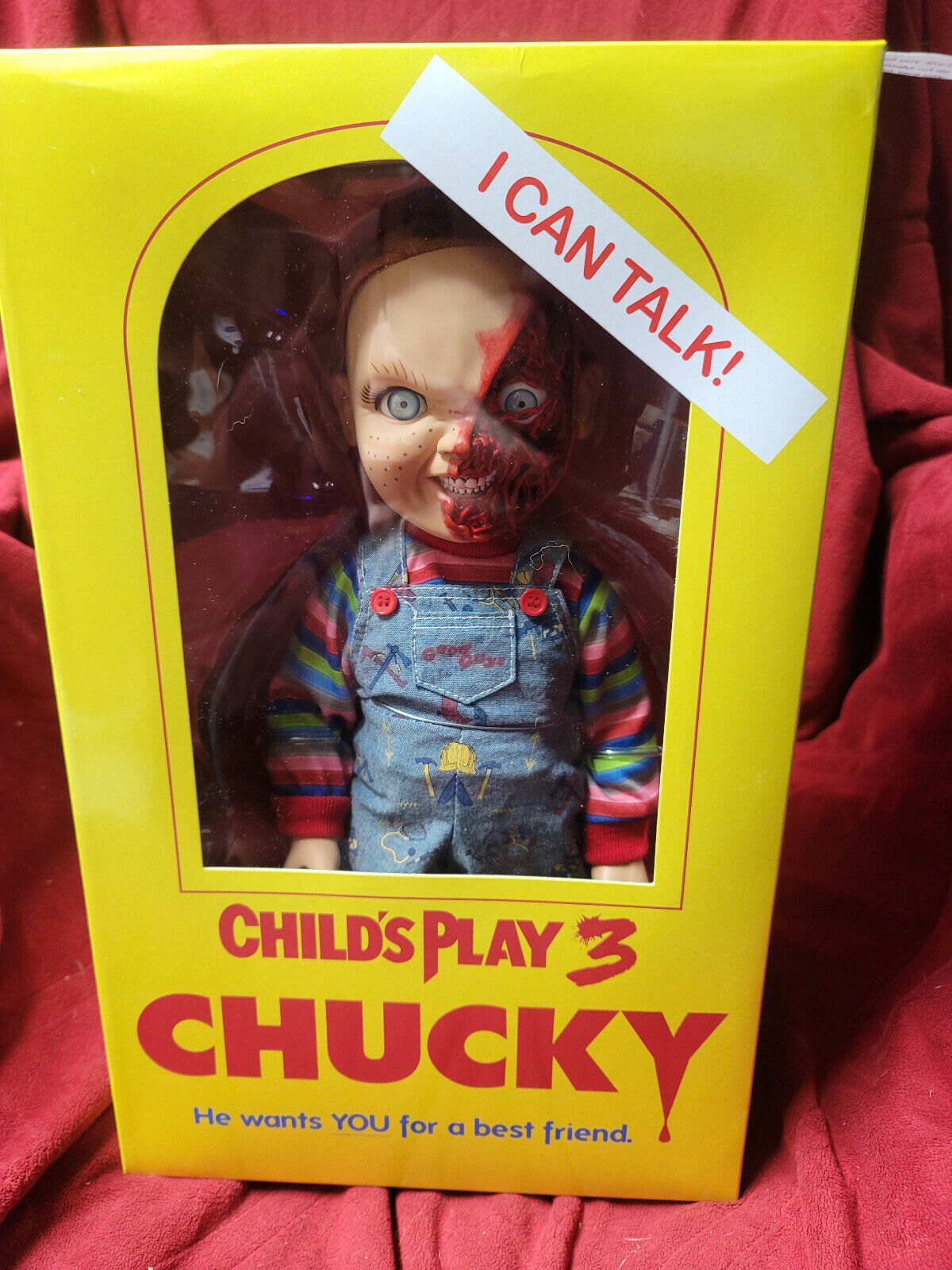 JEU D'ENFANT - POUPÉE PARLANTE DE CHUCKY (37 CM) - CHILD'S PLAY 3